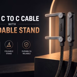 کابل USB-C دو در یک ۲۴۰ وات طول ۱.۵ متر